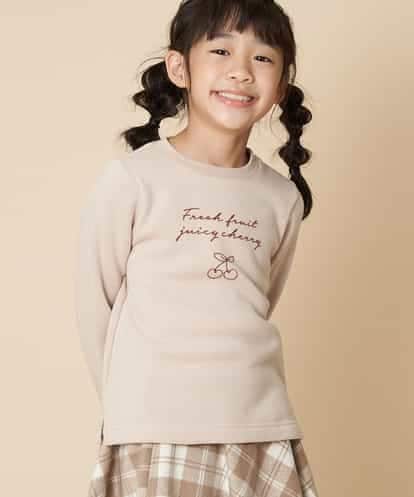 KJKLJ28024 a.v.v KIDS [100-130]メッセージロゴトレーナー[WEB限定サイズ]