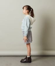 KJKLS64024 a.v.v KIDS(アー・ヴェ・ヴェ) [100-130]ボアフードパーカー ミント
