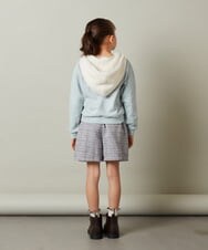 KJKLT64029 a.v.v KIDS(アー・ヴェ・ヴェ) [140-150]ボアフードパーカー ネイビー