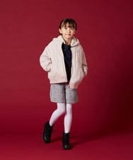 KJKLU64034 a.v.v KIDS(アー・ヴェ・ヴェ) [160]ボアフードパーカー ミント