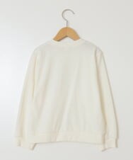 KJKLV81029 a.v.v KIDS(アー・ヴェ・ヴェ) [100-140]【すみっコぐらし】ケーブルデザイントレーナー アイボリー