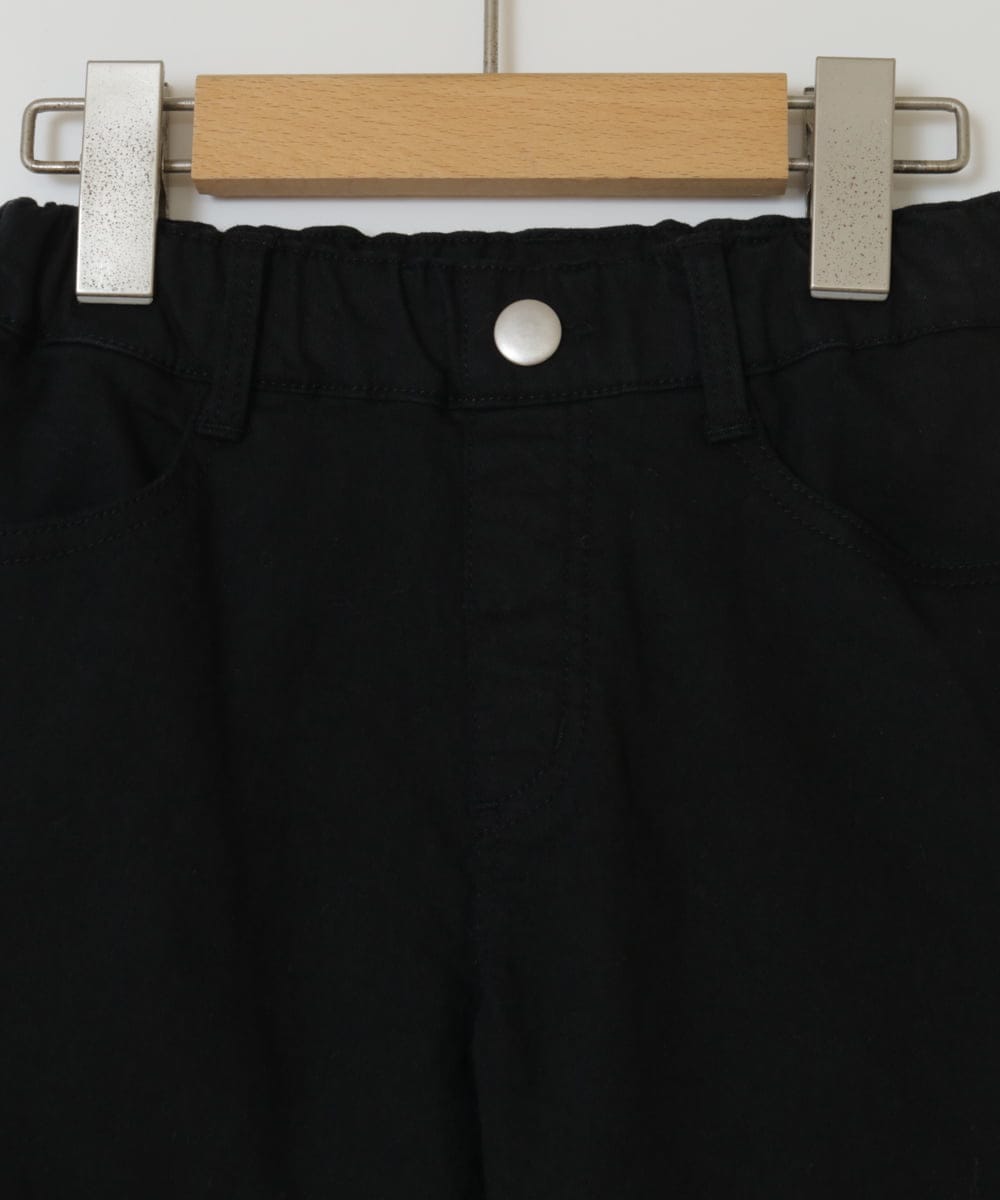 KJLAA05029 a.v.v KIDS(アー・ヴェ・ヴェ) [100-160]裏起毛ストレッチスキニーパンツ グリーン