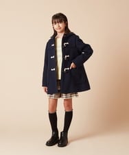 KJLAA44034 a.v.v KIDS(アー・ヴェ・ヴェ) [100-160]シャギーチェックショートパンツ ライトブルー