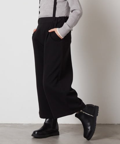 KJLAB03039 a.v.v KIDS [140-150]サスペンダー付きワイドパンツ