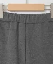 KJLAD01049 a.v.v KIDS(アー・ヴェ・ヴェ) [130-160]【裏起毛/ゆったりストレート/韓国コーデが叶う】サイドリボンスウェットパンツ ダークグレー