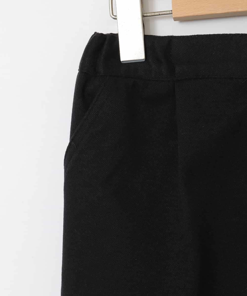 KJLAD04044 a.v.v KIDS(アー・ヴェ・ヴェ) [130-160]【裏起毛】ジャージストレートパンツ ブラック