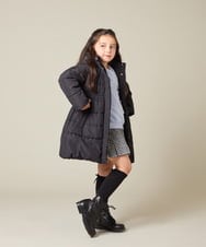 KJLAD38034 a.v.v KIDS(アー・ヴェ・ヴェ) [110-160]レースアッププリーツスカパン ピンク