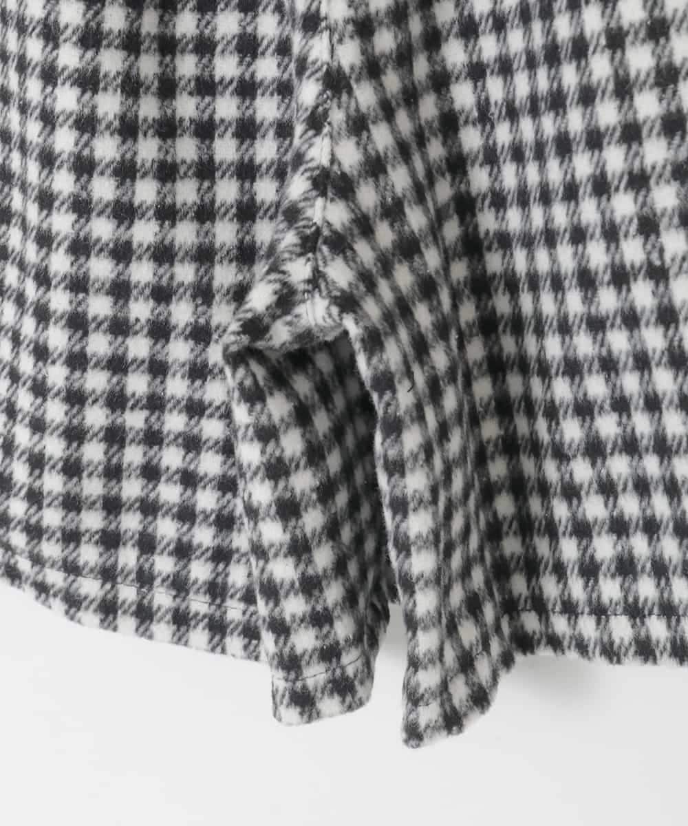 KJLAD38034 a.v.v KIDS(アー・ヴェ・ヴェ) [110-160]レースアッププリーツスカパン アイボリー