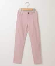 KJLAG01019 a.v.v KIDS(アー・ヴェ・ヴェ) [100-130]裏起毛ストレッチスキニーパンツ[WEB限定サイズ] ピンク