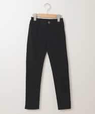 KJLAG01019 a.v.v KIDS(アー・ヴェ・ヴェ) [100-130]裏起毛ストレッチスキニーパンツ[WEB限定サイズ] ブラック