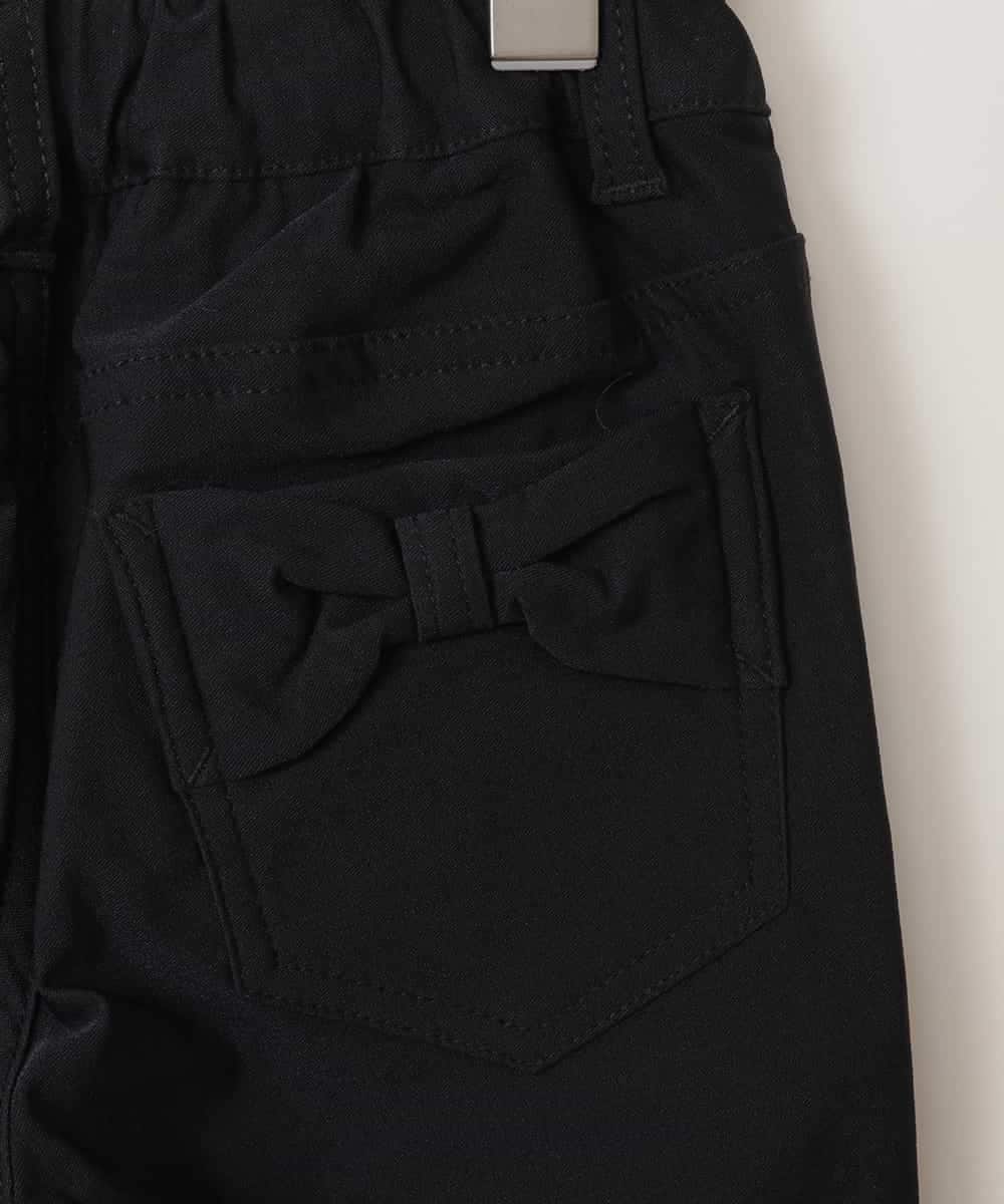 KJLAG01019 a.v.v KIDS(アー・ヴェ・ヴェ) [100-130]裏起毛ストレッチスキニーパンツ[WEB限定サイズ] ブラック