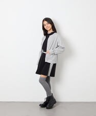 KJLAG03039 a.v.v KIDS(アー・ヴェ・ヴェ) [130-160]【洗える】アシメプリーツスカパン ブラック