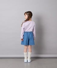 KJLAG05039 a.v.v KIDS(アー・ヴェ・ヴェ) [110-160]プリーツスカパン ブルー