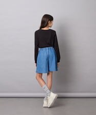 KJLAG05039 a.v.v KIDS(アー・ヴェ・ヴェ) [110-160]プリーツスカパン ブルー