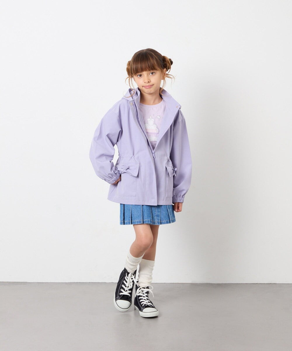 KJLAG05039 a.v.v KIDS(アー・ヴェ・ヴェ) [110-160]プリーツスカパン ブルー