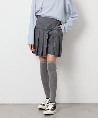 KJLAG05039 a.v.v KIDS [110-160]プリーツスカパン