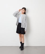 KJLAG05039 a.v.v KIDS(アー・ヴェ・ヴェ) [110-160]プリーツスカパン ブラック
