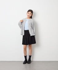KJLAG05039 a.v.v KIDS(アー・ヴェ・ヴェ) [110-160]プリーツスカパン ブラック
