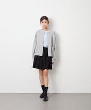 KJLAG05039 a.v.v KIDS(アー・ヴェ・ヴェ) [110-160]プリーツスカパン ブラック