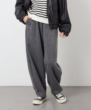 KJLAG14049 a.v.v KIDS(アー・ヴェ・ヴェ) [140-150]【男女兼用】ベルトループ付きスウェットパンツ ダークグレー