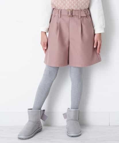 KJLAP02029 a.v.v KIDS [100-130]バックル付ウールライクキュロット