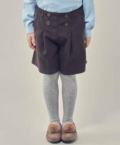 KJLAS03029 a.v.v KIDS [100-130]ウールライクエステルショートパンツ