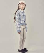 KJLAT01024 a.v.v KIDS(アー・ヴェ・ヴェ) [140-150]裏起毛ストレッチスキニーパンツ ラベンダー