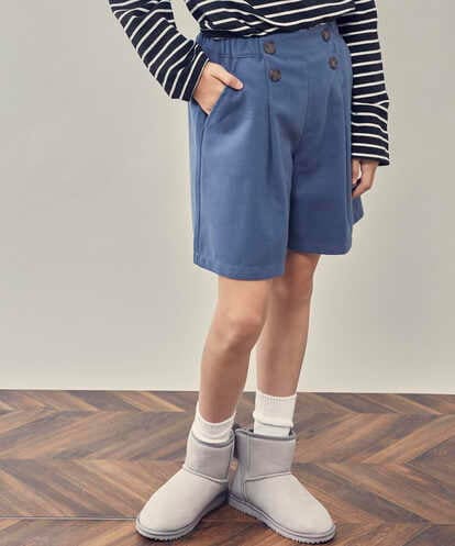KJLAT03034 a.v.v KIDS [140-150]ウールライクエステルショートパンツ
