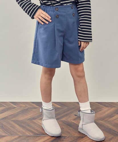 KJLAU03039 a.v.v KIDS [160]ウールライクエステルショートパンツ