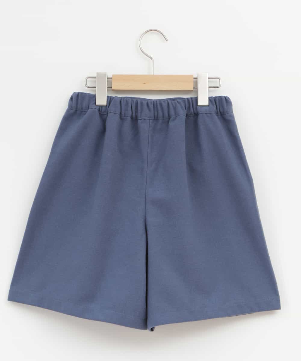 KJLAU03039 a.v.v KIDS(アー・ヴェ・ヴェ) [160]ウールライクエステルショートパンツ ブルー