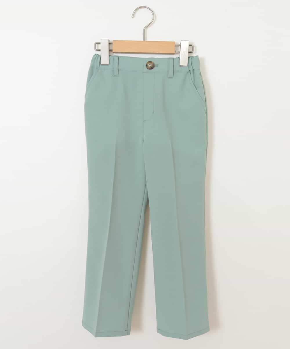 KJLDJ02029 a.v.v KIDS(アー・ヴェ・ヴェ) [100-130]【洗える】セミフレアパンツ[WEB限定サイズ] グリーン