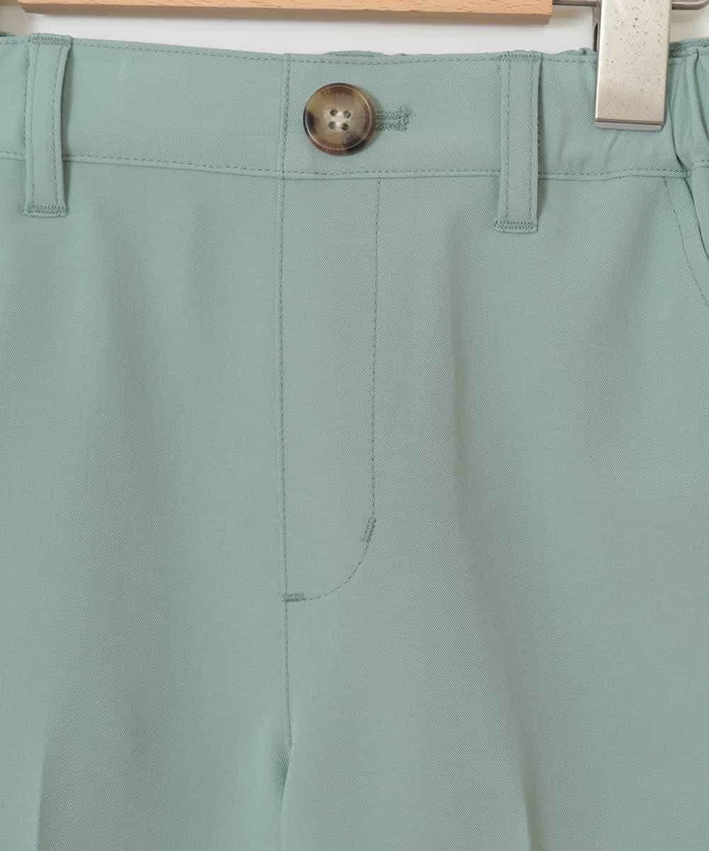 KJLDJ02029 a.v.v KIDS(アー・ヴェ・ヴェ) [100-130]【洗える】セミフレアパンツ[WEB限定サイズ] グリーン