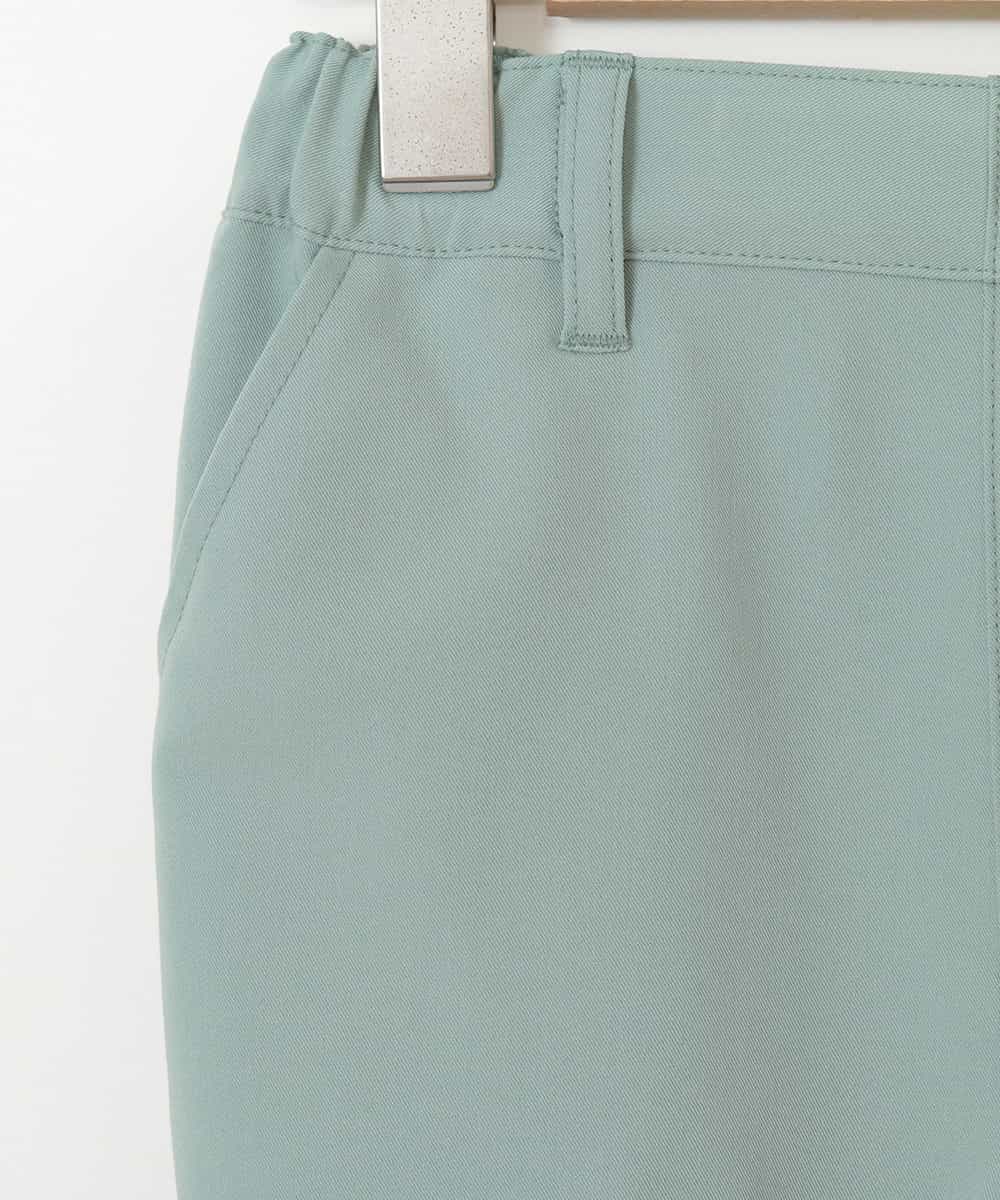 KJLDJ02029 a.v.v KIDS(アー・ヴェ・ヴェ) [100-130]【洗える】セミフレアパンツ[WEB限定サイズ] グリーン