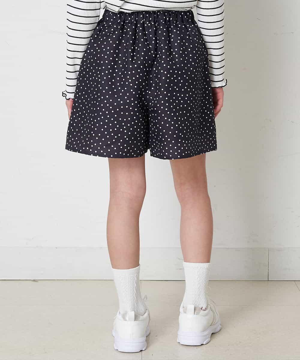 KJLEP30024 a.v.v KIDS(アー・ヴェ・ヴェ) [100-130]タックキュロットパンツ ブルー