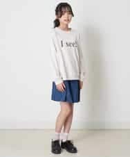 KJLEP30024 a.v.v KIDS(アー・ヴェ・ヴェ) [100-130]タックキュロットパンツ ブルー
