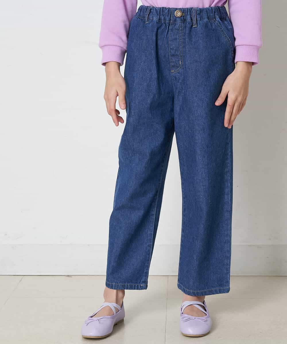 KJLEP32034 a.v.v KIDS(アー・ヴェ・ヴェ) [120-130]バックレースアップサスペンダー付きパンツ ピンク