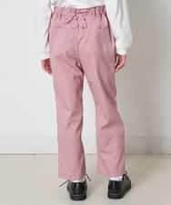 KJLEP32034 a.v.v KIDS(アー・ヴェ・ヴェ) [120-130]バックレースアップサスペンダー付きパンツ ピンク