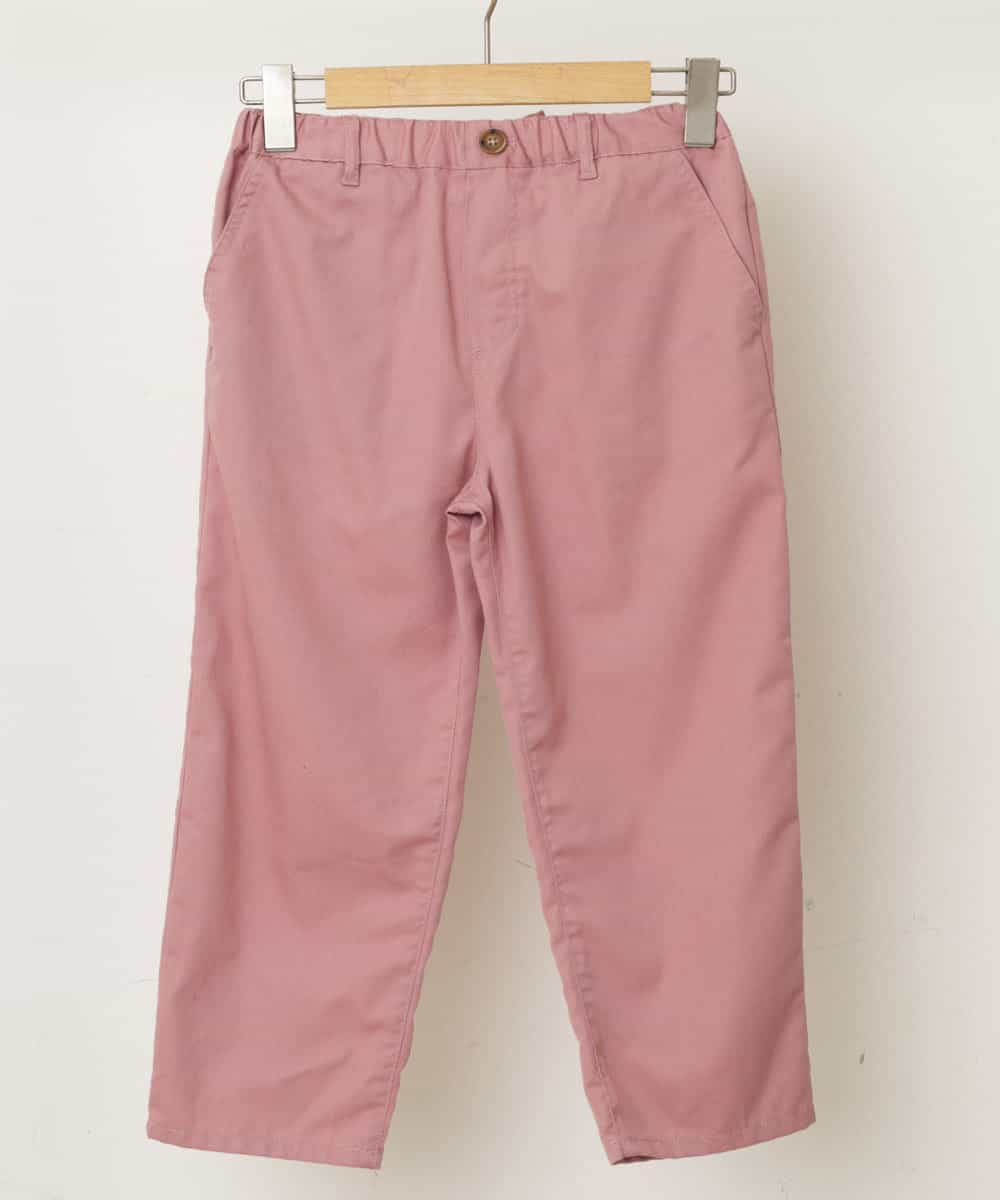 KJLEP32034 a.v.v KIDS(アー・ヴェ・ヴェ) [120-130]バックレースアップサスペンダー付きパンツ ピンク