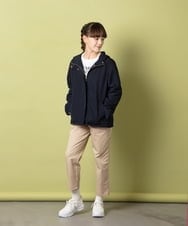 KJLES32034 a.v.v KIDS(アー・ヴェ・ヴェ) [120-130]【2WAY】サスペンダー付きテーパードパンツ チェック