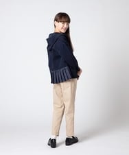 KJLET32039 a.v.v KIDS(アー・ヴェ・ヴェ) [140-150]【2WAY】サスペンダー付きテーパードパンツ デニム