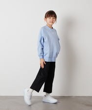 KJLEV31029 a.v.v KIDS(アー・ヴェ・ヴェ) [100-130]サスペンダー付きテーパードパンツ ブラック