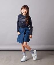 KJLEW32034 a.v.v KIDS(アー・ヴェ・ヴェ) [140-150]カーゴポケットラップパンツ ベージュ