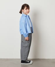 KJLEX34039 a.v.v KIDS(アー・ヴェ・ヴェ) [160]タックカーゴパンツ ブラック