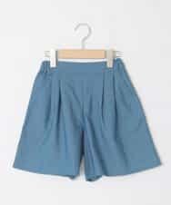 KJLFA45034 a.v.v KIDS(アー・ヴェ・ヴェ) [100-130]ワンタックキュロット ブルー