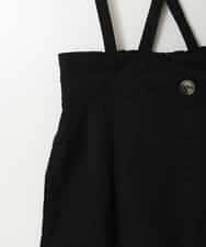 KJLFB26044 a.v.v KIDS(アー・ヴェ・ヴェ) [140-150]【接触冷感】サス付きワイドパンツ ブラック