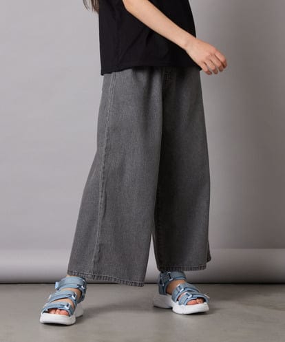 KJLFB39039 a.v.v KIDS 【接触冷感/ジメジメ対策】[140-150]タックワイドパンツ