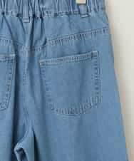 KJLFB39039 a.v.v KIDS(アー・ヴェ・ヴェ) [140-150]タックワイドパンツ ライトブルー