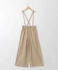 KJLFC26049 a.v.v KIDS(アー・ヴェ・ヴェ) [160]【接触冷感】サス付きワイドパンツ ベージュ