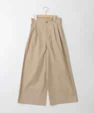 KJLFC26049 a.v.v KIDS(アー・ヴェ・ヴェ) [160]【接触冷感】サス付きワイドパンツ ベージュ