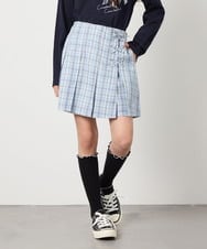 KJLFC27039 a.v.v KIDS(アー・ヴェ・ヴェ) [160]サイドレースアップスカパン ベージュ